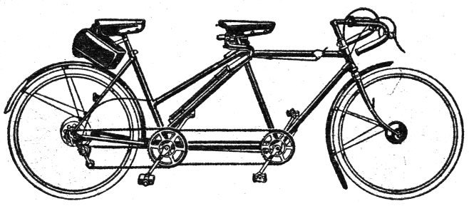 B.S.A. Ladyback Tandem